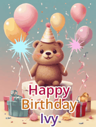 Happy Birthday Ivy GIF