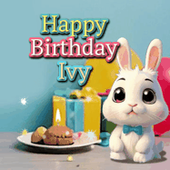 Happy Birthday Ivy GIF