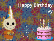 Happy Birthday Ivy GIF