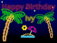 Happy Birthday Ivy GIF