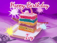 Happy Birthday Ivy GIF