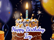 Happy Birthday Ivy GIF