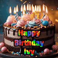 Happy Birthday Ivy GIF