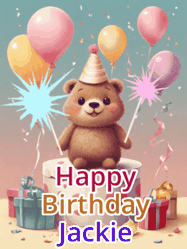 Happy Birthday Jackie GIF