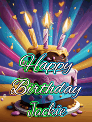Happy Birthday Jackie GIF