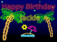 Happy Birthday Jackie GIF