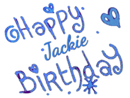Happy Birthday Jackie GIF