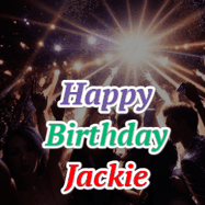 Happy Birthday Jackie GIF