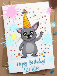 Happy Birthday Jackie GIF