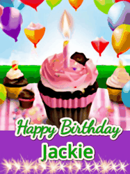 Happy Birthday Jackie GIF