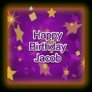 Happy Birthday Jacob GIF