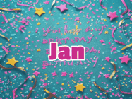Happy Birthday Jan GIF