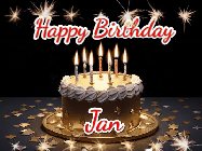Happy Birthday Jan GIF