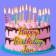 Happy Birthday Jan GIFs