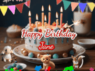 Happy Birthday Jane GIF