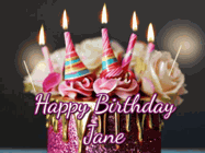 Happy Birthday Jane GIF
