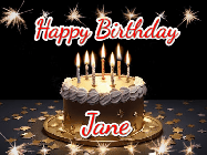Happy Birthday Jane GIF