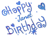 Happy Birthday Janet GIF
