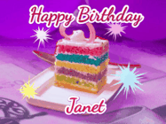 Happy Birthday Janet GIF