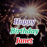 Happy Birthday Janet GIF