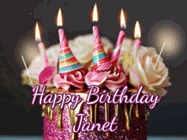 Happy Birthday Janet GIF