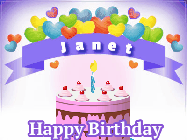 Happy Birthday Janet GIF