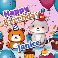 Happy Birthday Janice GIF