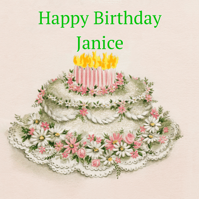 Happy Birthday Janice GIF 2