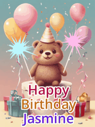 Happy Birthday Jasmine GIF