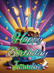 Happy Birthday Jasmine GIF