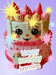 Happy Birthday Jasmine GIF