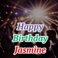 Happy Birthday Jasmine GIF