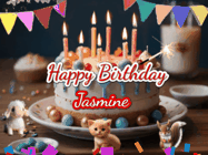 Happy Birthday Jasmine GIF