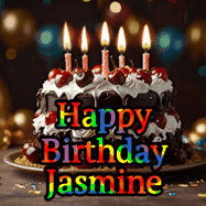 Happy Birthday Jasmine GIF