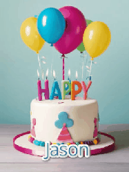 Happy Birthday Jason GIF