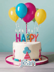 Happy Birthday Jean GIF