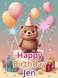 Happy Birthday Jen GIF