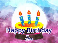 Happy Birthday Jen GIF