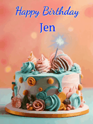 Happy Birthday Jen GIF