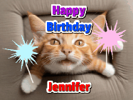 Happy Birthday Jennifer GIF