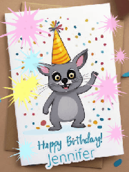 Happy Birthday Jennifer GIF