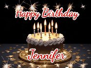 Happy Birthday Jennifer GIF