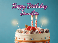 Happy Birthday Jennifer GIF