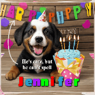 Happy Birthday Jennifer GIF