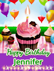 Happy Birthday Jennifer GIF