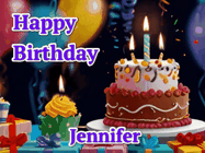 Happy Birthday Jennifer GIF