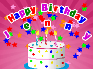 Happy Birthday Jenny GIF