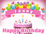 Happy Birthday Jenny GIF