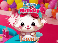 Happy Birthday Jeremy GIF
