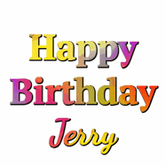 Happy Birthday Jerry GIF